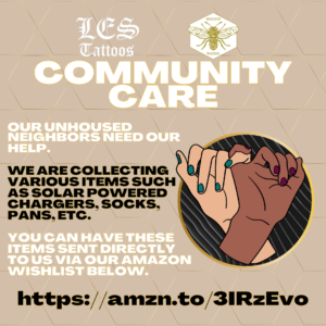 Our unhoused neighbors need our help. If you’ve been to our building within the last month, you’ve likely noticed we have some new neighbors. It’s been a cold and rainy winter and soon enough, it’ll be a toasty summer. With so little resources in the Sacramento area and the pervasive disruption of countless encampments, we want to do our part in lending a hand with the help of our community. We are collecting various items to disperse such as: Solar powered chargers Solar powered flashlights Cooking pans Plastic cutlery Socks Underwear Hydration powder packs Snacks You can have these items sent directly to us via our Amazon wish list below. https://amzn.to/3IRzEvo